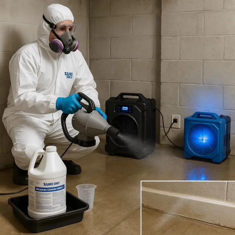 Sanitization and Odor Removal process in Lake Heritage, PA