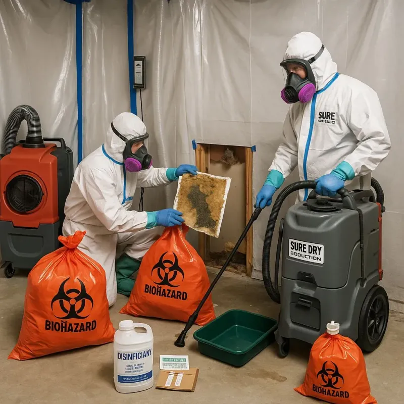 Contaminated Water Handling Protocols process in Lake Heritage, PA
