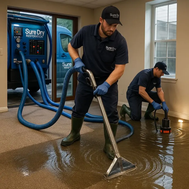 Water Extraction and Removal process in Lake Heritage, PA